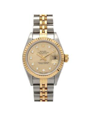 Rolex Datejust Automatic Watch Gold